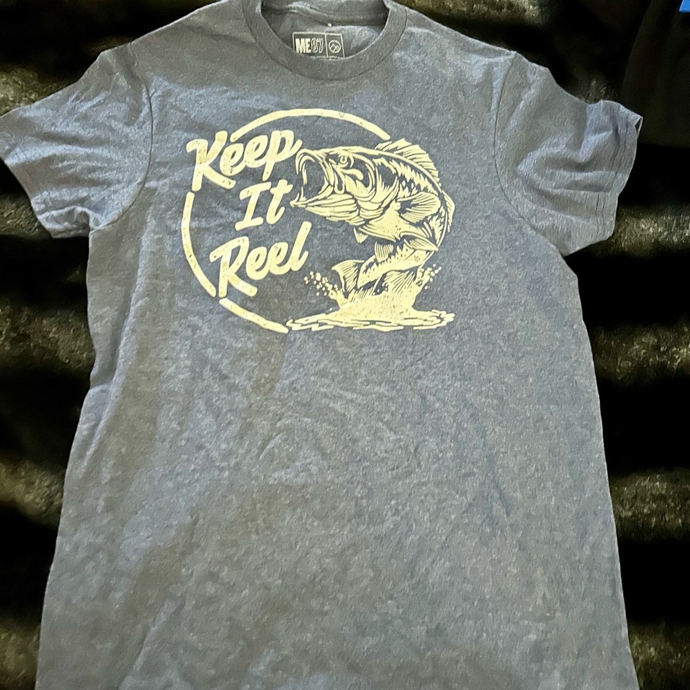 Gray Keep It Reel T-Shirt